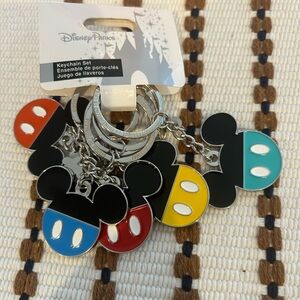 Disney mickey keychain NWT